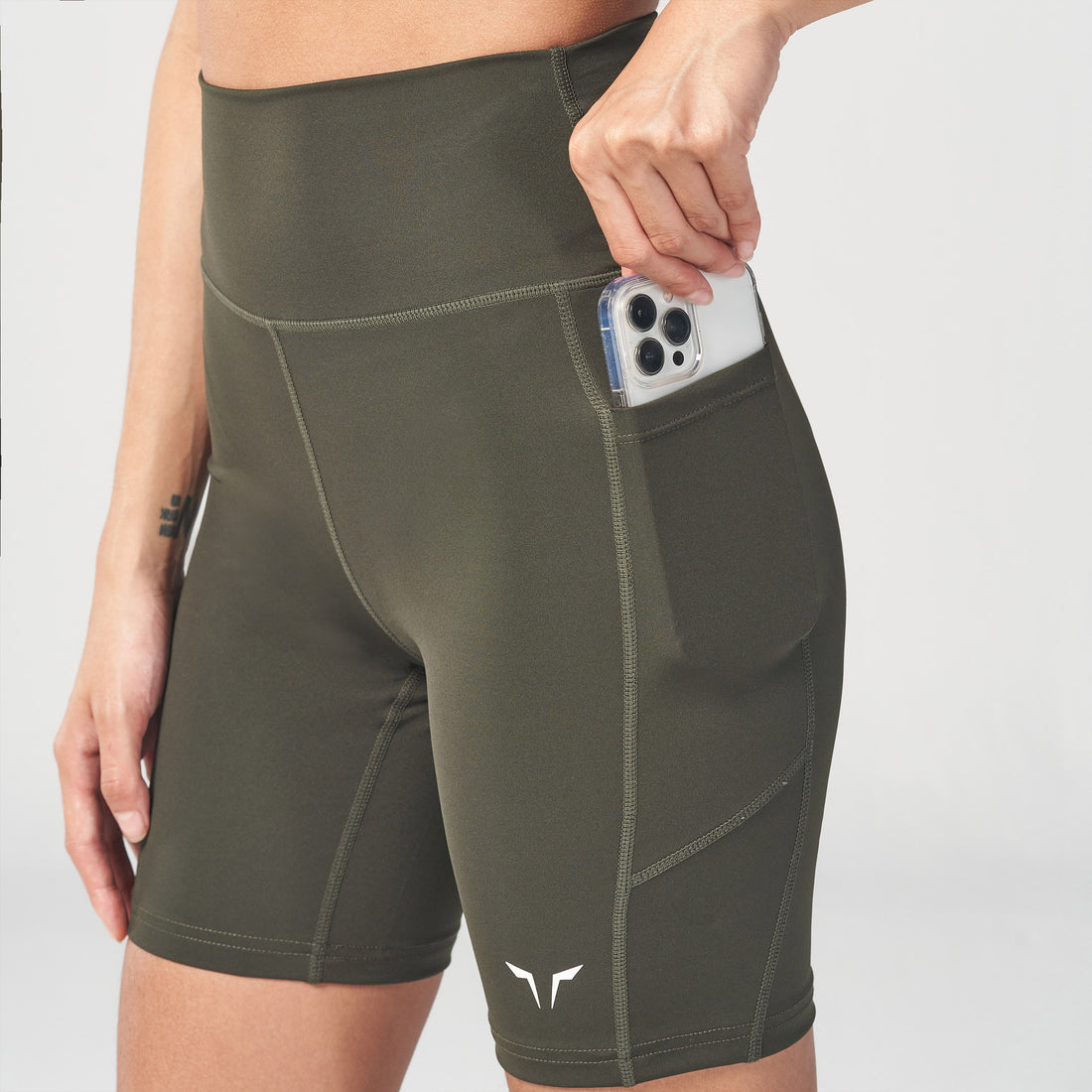 Essential 7'' Cycling Short - Khaki